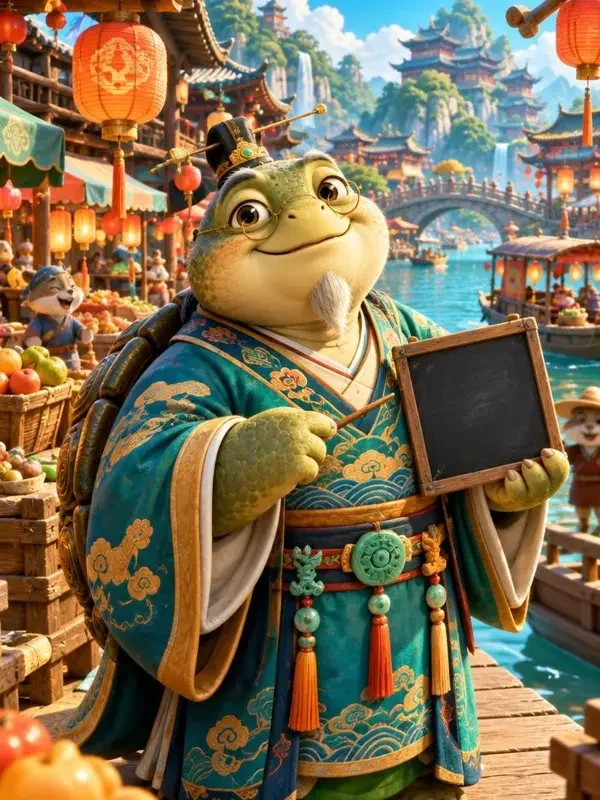 龟丞相做起了带货主播封面